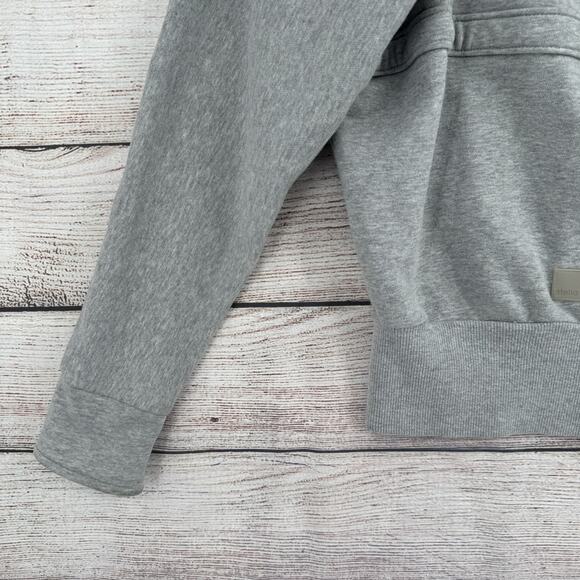 Adidas Stella McCartney Jacket Womens Small Gray Hooded Full Zip Athletic Medium - Picture 7 of 11